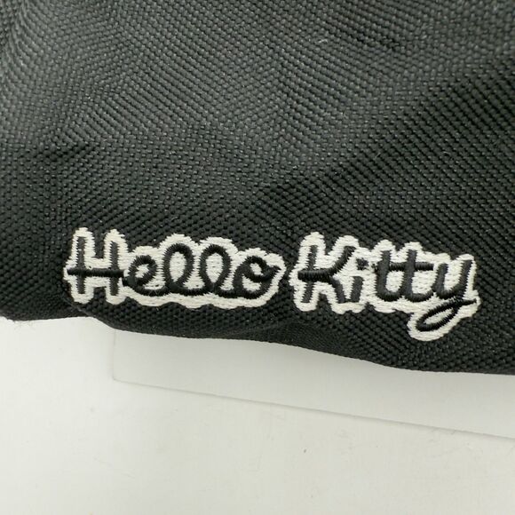 Hello Kitty Sanrio Y2K Vintage Black Nylon Boston Bag & Sanrio My Melody Plush - Picture 11 of 16